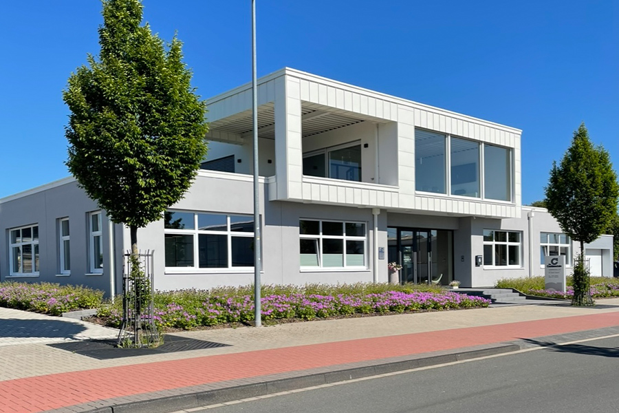 Bau von Bürogebäuden Bürogebäude